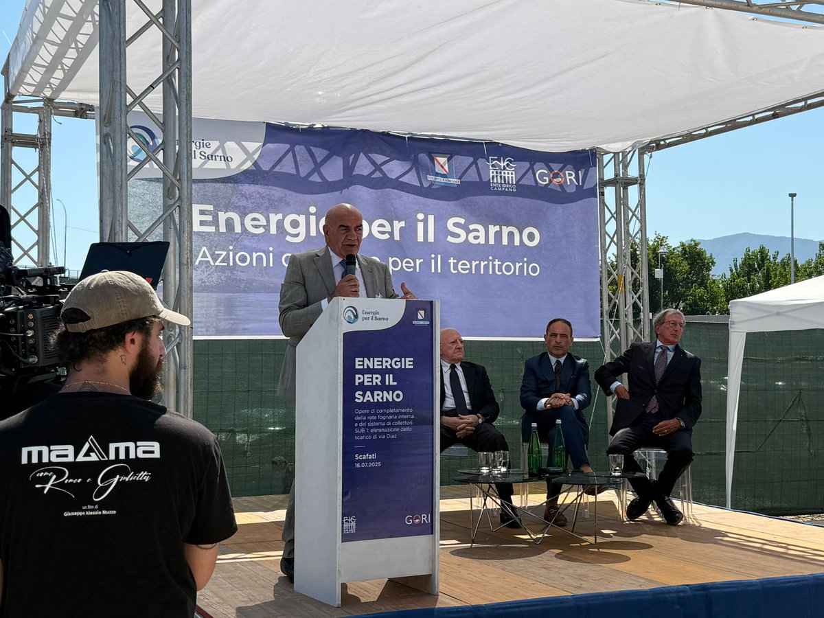 A scafati per l'attivazione dell'impianto di sollevamento in via del Polverificio e l'eliminazione dello scarico in ambiente di via Diaz. 

#goriacqua #energieperilsarno