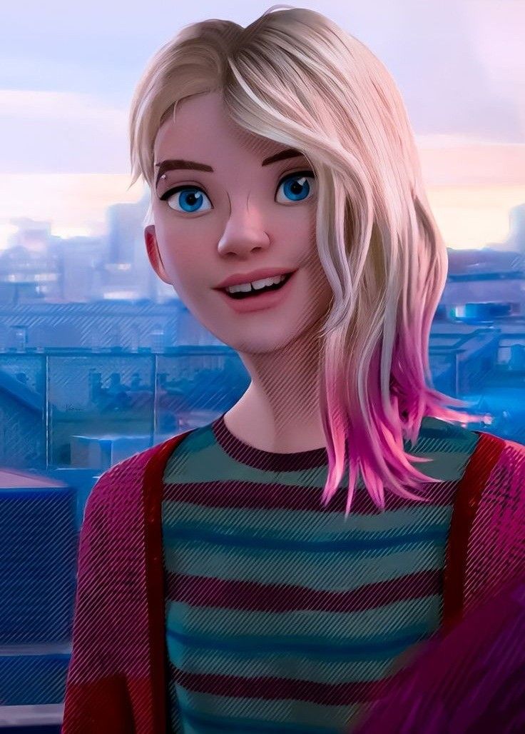 Spiderverse1610's tweet image. GWEN STACY 🔥