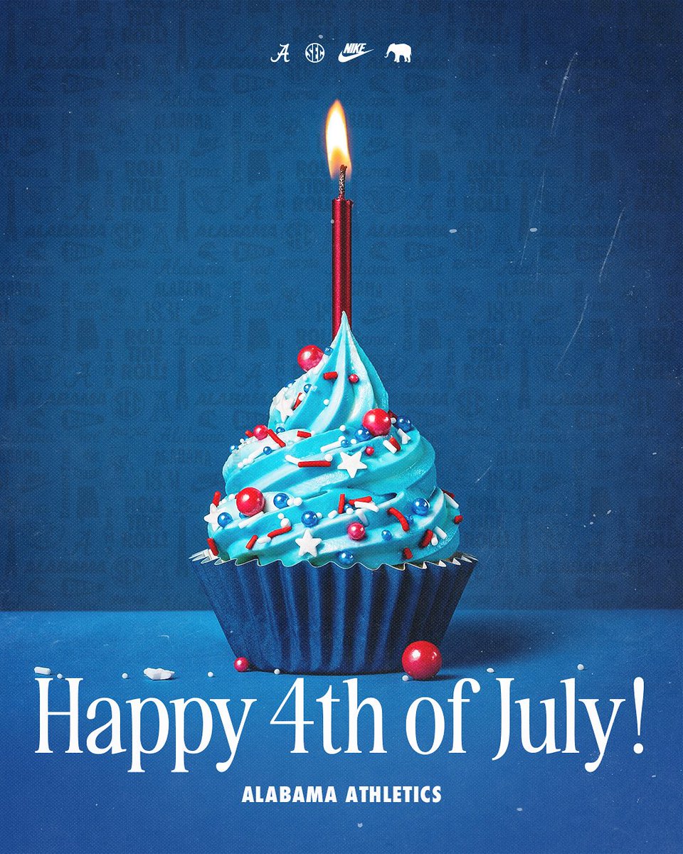 AlabamaSwimDive's tweet image. Wishing our Bama family a safe and happy 4th of July!