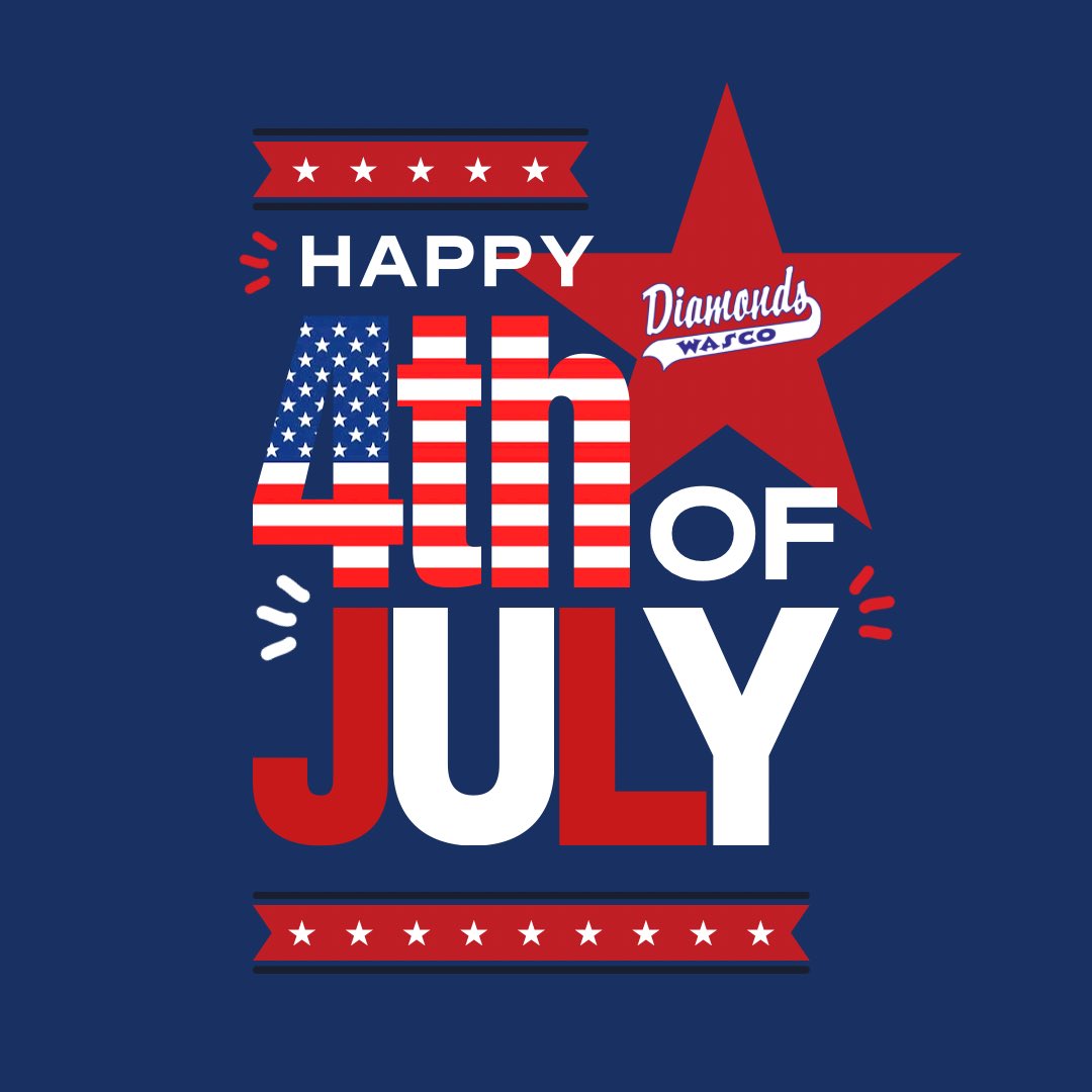 Happy 4th of July! 🇺🇸
Wishing our Diamonds families a safe and fun holiday weekend! 🎆