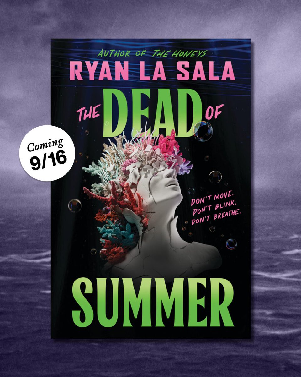 What secrets lie beneath the surface? 🌊
The Dead of Summer by <a href="/theryanlasala/">Ryan La Sala</a> is coming 9/16.