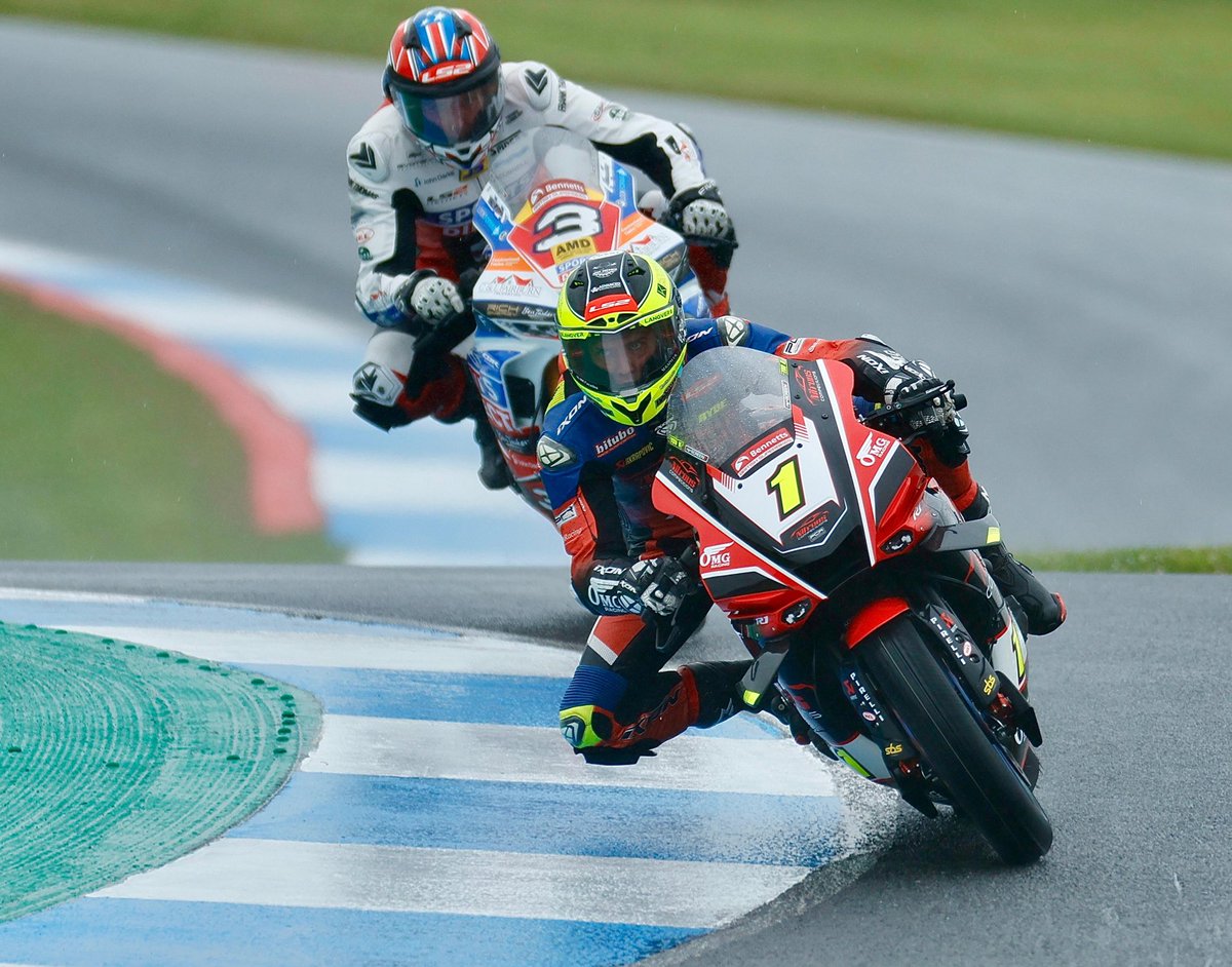 OMG Racing Yamaha (@omgracinguk) on Twitter photo He’s focused 👀
Half was through FP1 for <a href="/kyleryde/">kyle ryde</a> 💪
<a href="/EvotechRaceTeam/">Evotech Performance</a> <a href="/myAkrapovic/">Akrapovič</a> <a href="/OfficialBSB/">Bennetts British Superbike Championship</a> <a href="/nitrouscomps/">Nitrous Competitions</a> He’s focused 👀
Half was through FP1 for <a href="/kyleryde/">kyle ryde</a> 💪
<a href="/EvotechRaceTeam/">Evotech Performance</a> <a href="/myAkrapovic/">Akrapovič</a> <a href="/OfficialBSB/">Bennetts British Superbike Championship</a> <a href="/nitrouscomps/">Nitrous Competitions</a>