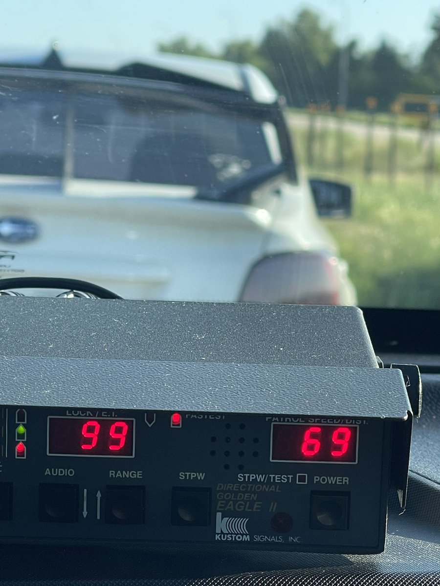 OPDOfcBossman's tweet image. Not a great way to start the holiday weekend. Speeds of nearly triple digits and no drivers license. Let’s do better for everyone’s sake so we can all have a safe and fun weekend!