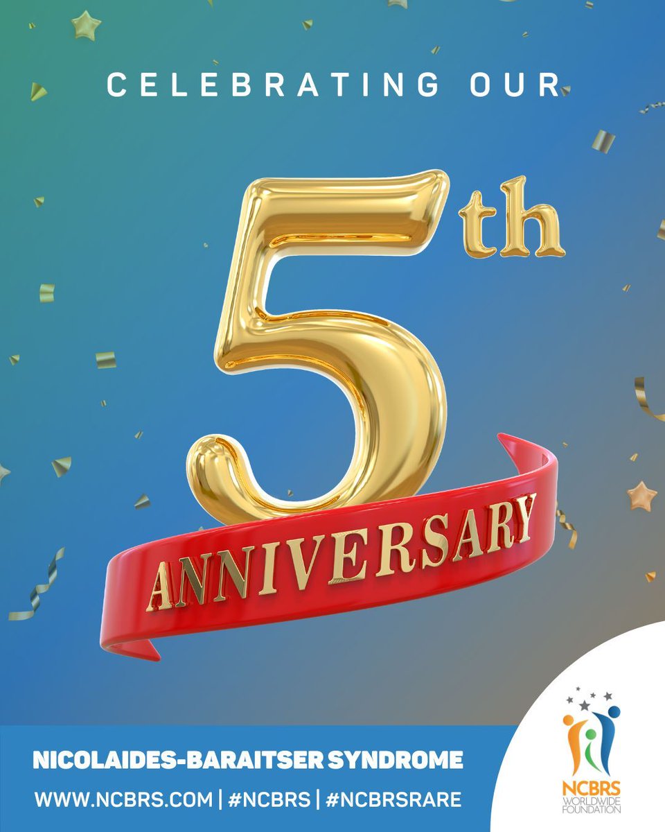 ncbrsfoundation's tweet image. We're 5! π The @NCBRSFoundation celebrates 5 years of global impact, unity & hope. ππ
π§© 1st in-person conference
π± New US event coming soon
π‘ Advocacy, research, support
π¬ Read our full statement: buff.ly/ChzDLJ8
#NCBRS #NCBRSRare #5YearAnniversary