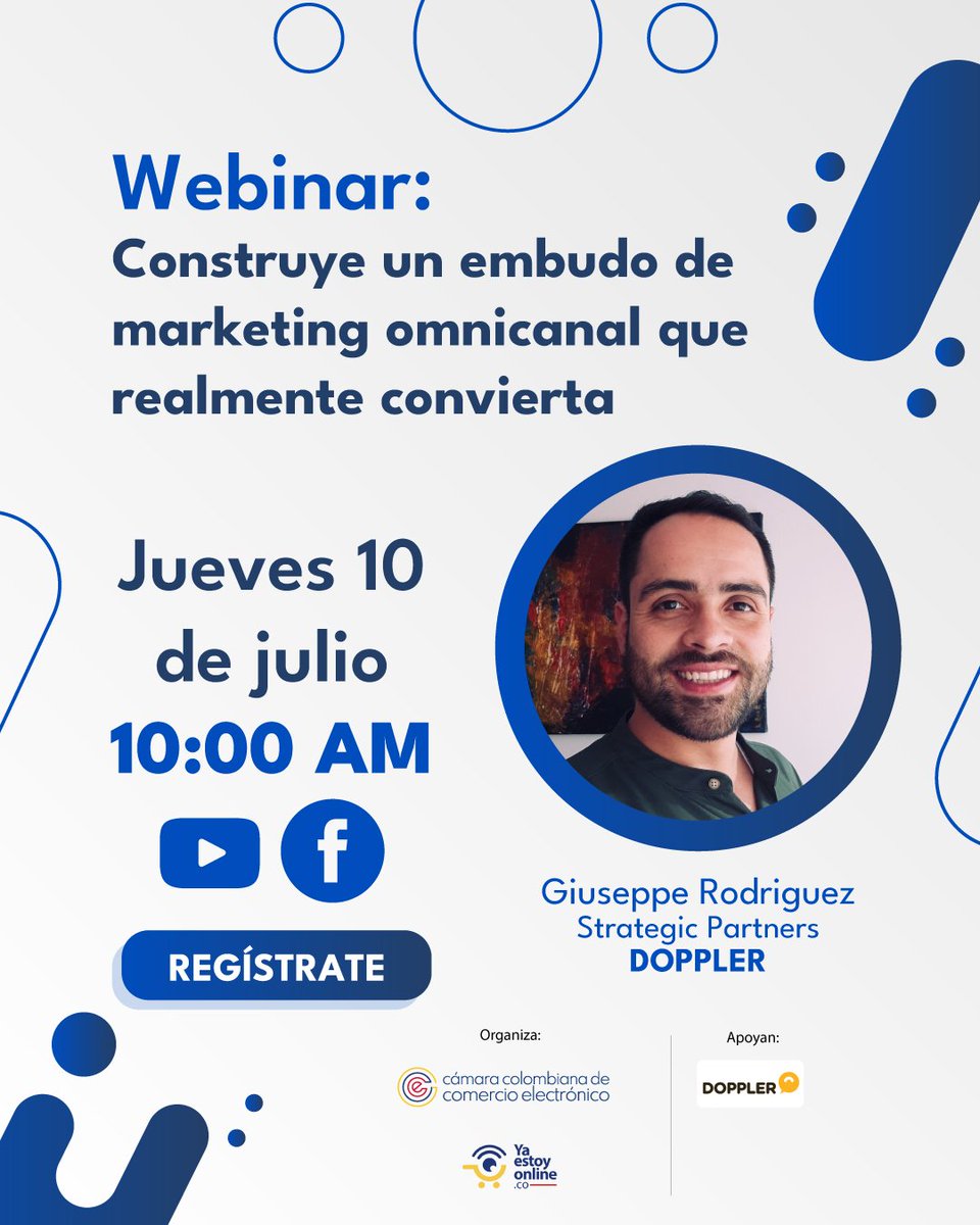 camcoelectronic's tweet image. ¿Tu embudo no convierte?

Aprende a construir uno que sí funcione con una estrategia omnicanal efectiva. Únete a este webinar gratuito y transforma tus resultados.

✅ Canales integrados
✅ Leads mejor nutridos
✅ Más conversiones reales

Regístrate aquí: hubs.la/Q03vRB8y0