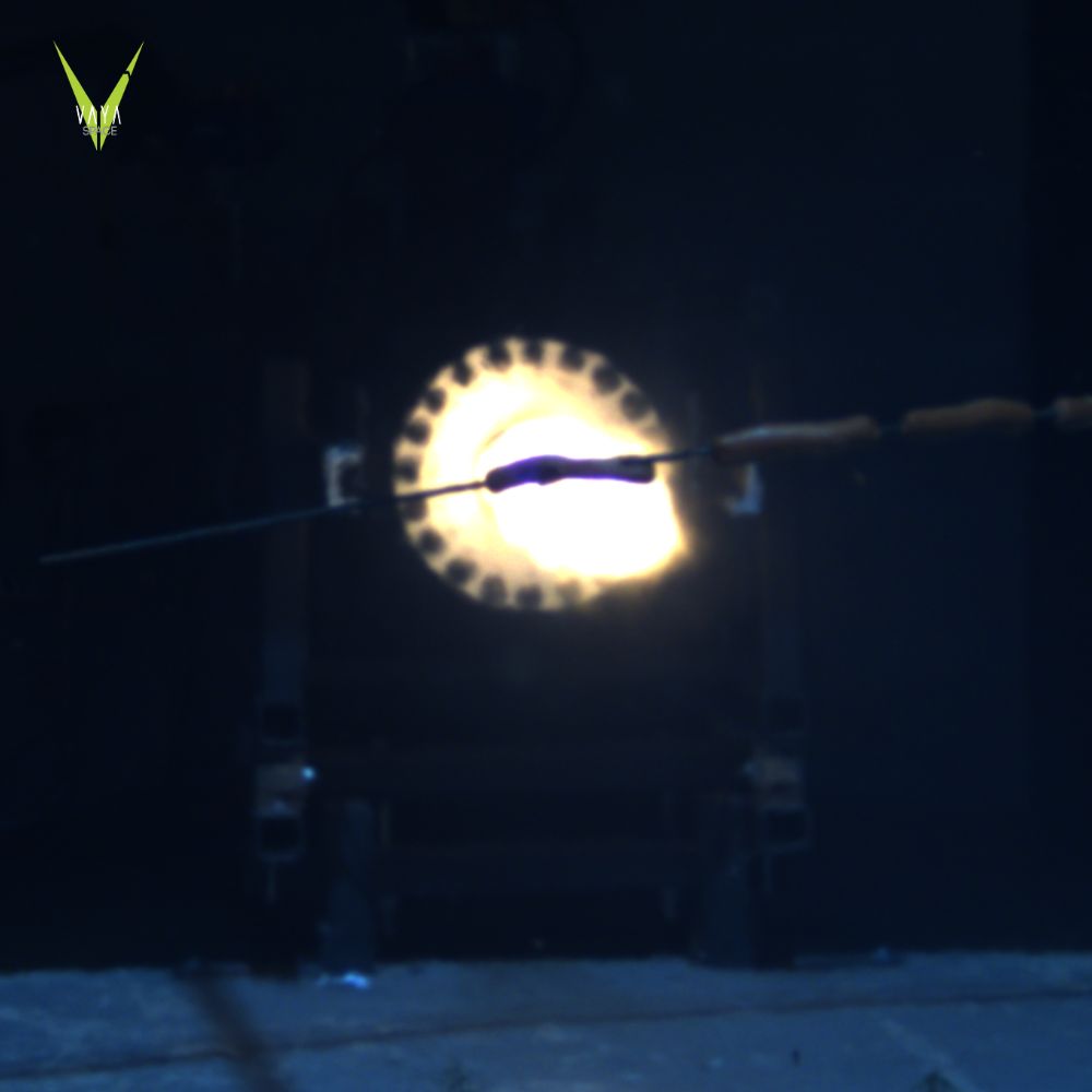 VayaSpace's tweet image. We got the memo: hotdogs get roasted on the 4th.
So... we strung some in front of a test engine. Seemed efficient!
Then we ate hotdogs. 

Happy Fourth from the Vaya team — still doing things our own way. 

**no interns were harmed in the ingestion of provided hotdogs.