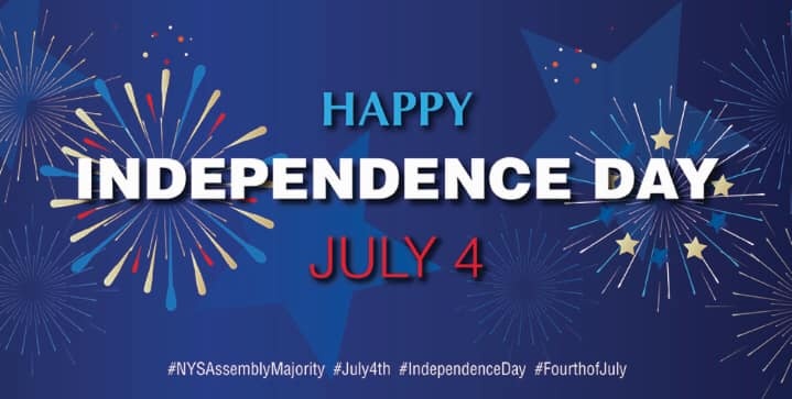 Happy Independence Day! From my family to yours, enjoy celebrating our freedom and be safe!