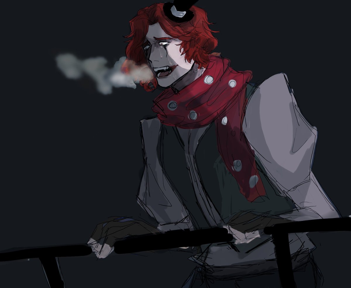 今更だけどこのシーン描いた🚀💦