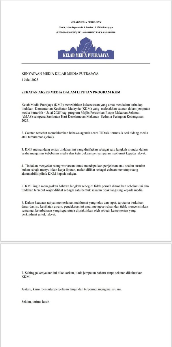 GerakanMediaMerdeka tweet media