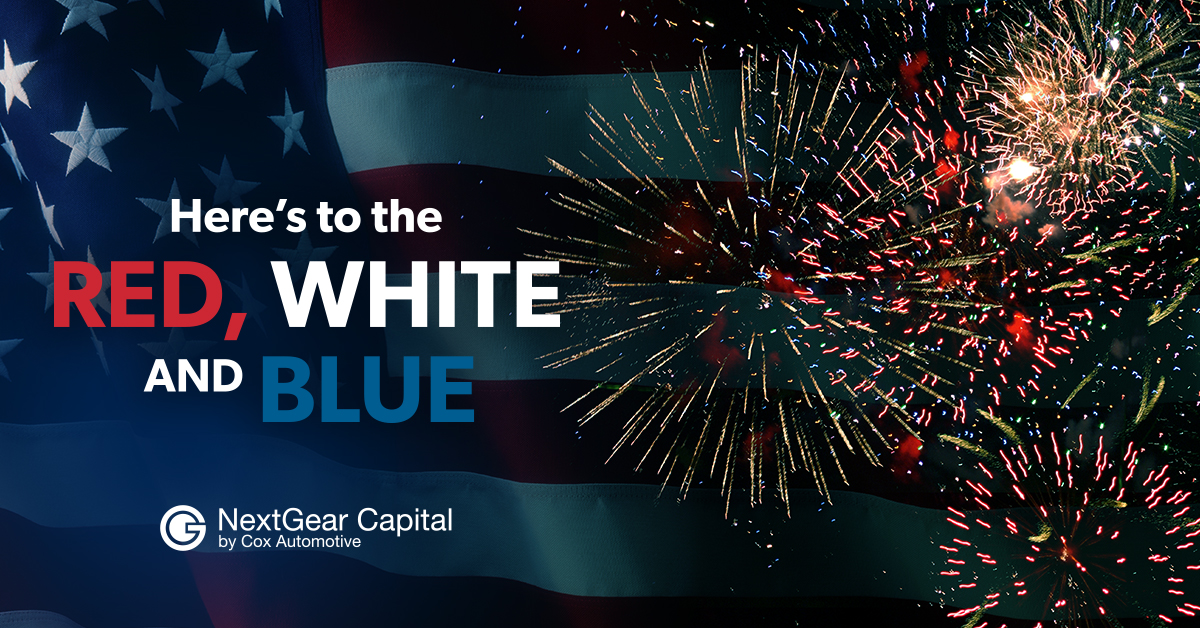 Happy Independence Day! Today, we celebrate the spirit of freedom and the opportunities it brings. NextGear Capital is proud to support your journey towards achieving your goals and dreams.
