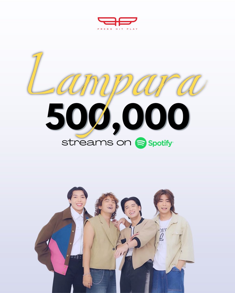 Celebrating over 500,000 streams for Lampara on Spotify! Thank you, PEARLS! 💚✨

Keep streaming here:
press-hit-play.tunelink.to/lampara

PRESS HIT PLAY LAMPARA
#PHPLampara #PRESS_HIT_PLAY #PHP