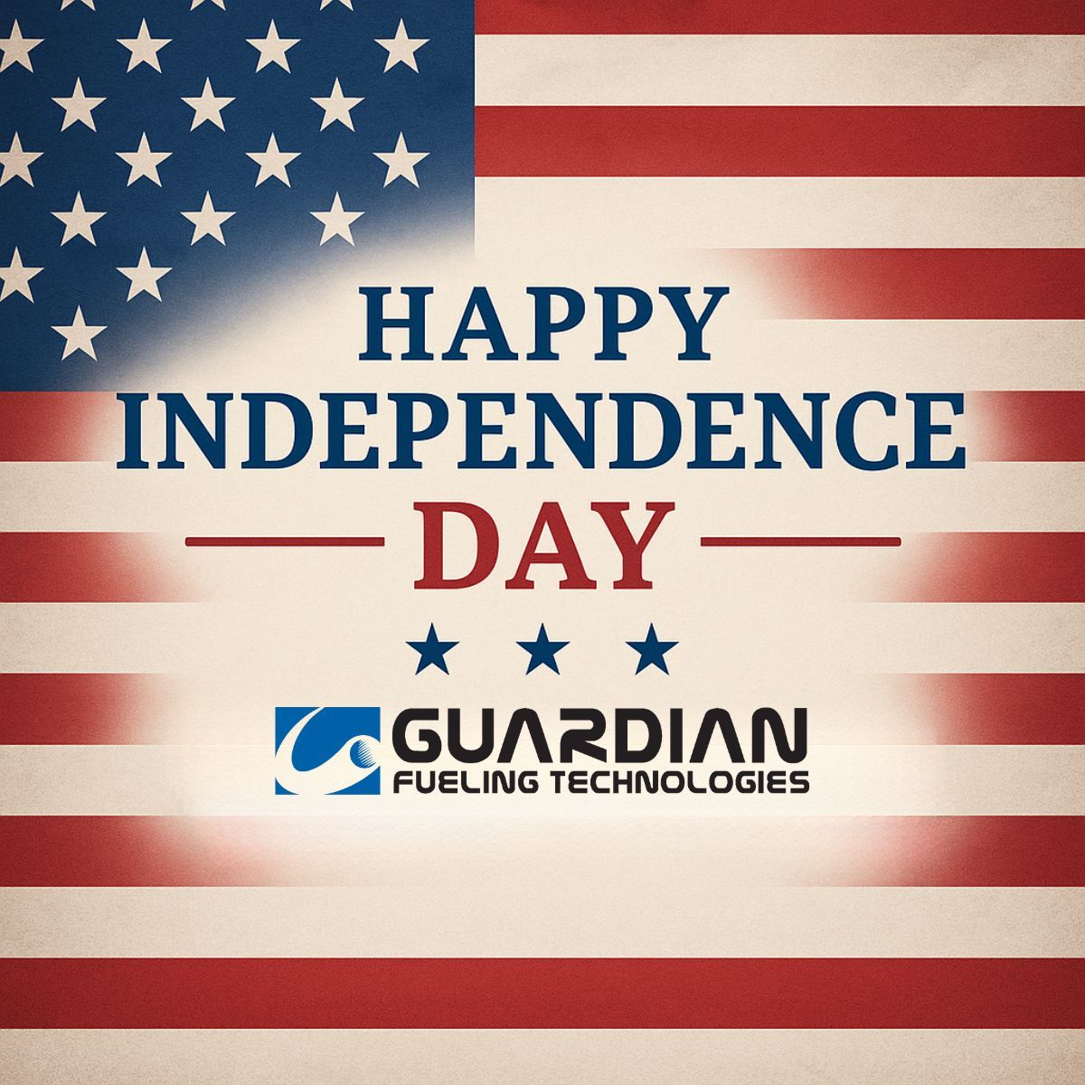 Freedom fuels us. Happy Independence Day from Guardian Fueling Technologies!