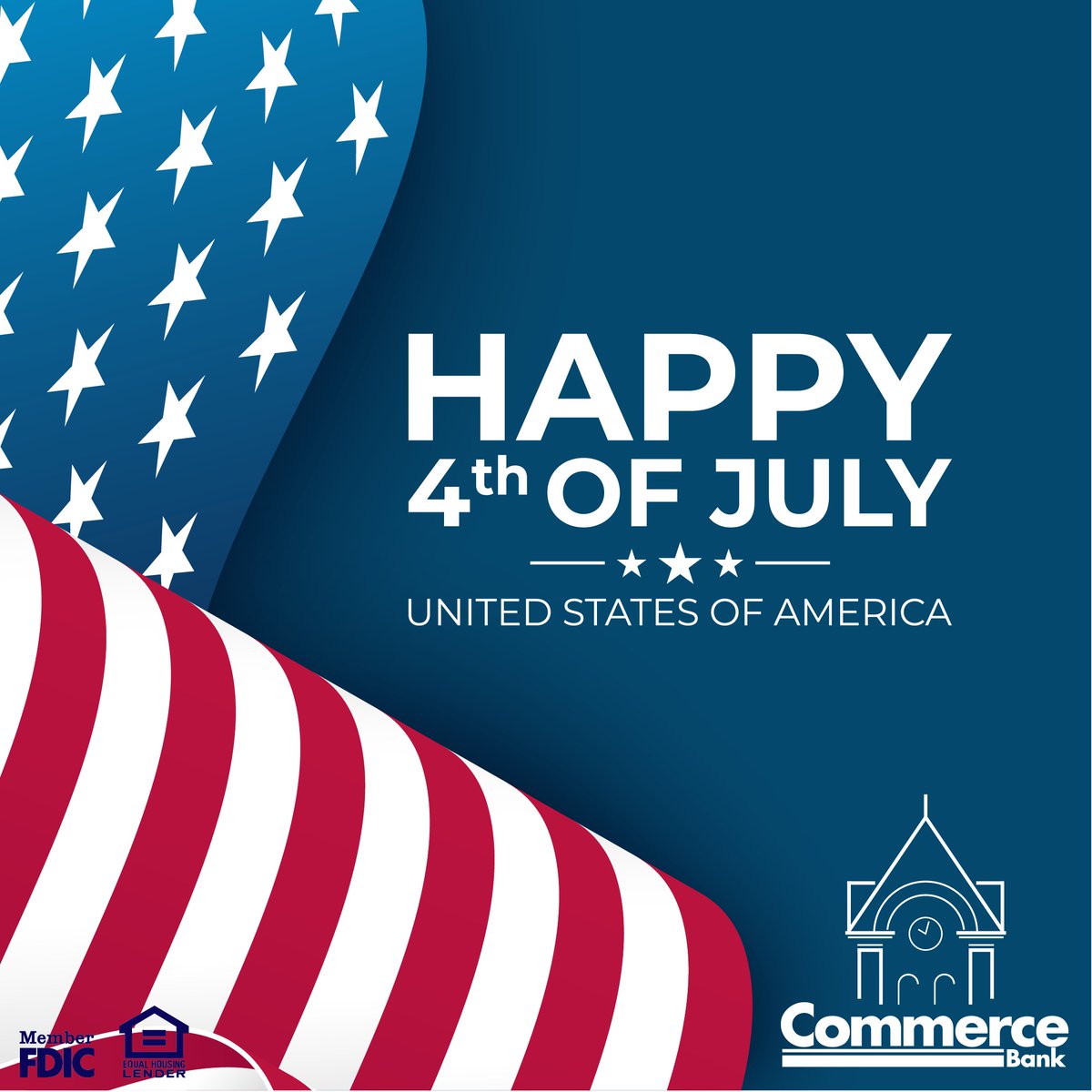 CommerceBk's tweet image. Happy 4th of July!