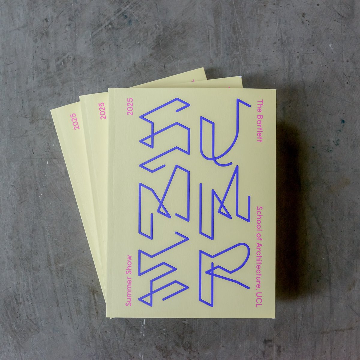 Spanning over 500 pages, The Bartlett Summer Show Book accompanies this year's show, highlighting the variety of our students’ work through visual projects and excerpts from research and critical essays. Buy during the show or read online free at Issuu.

issuu.com/bartlettarchuc…