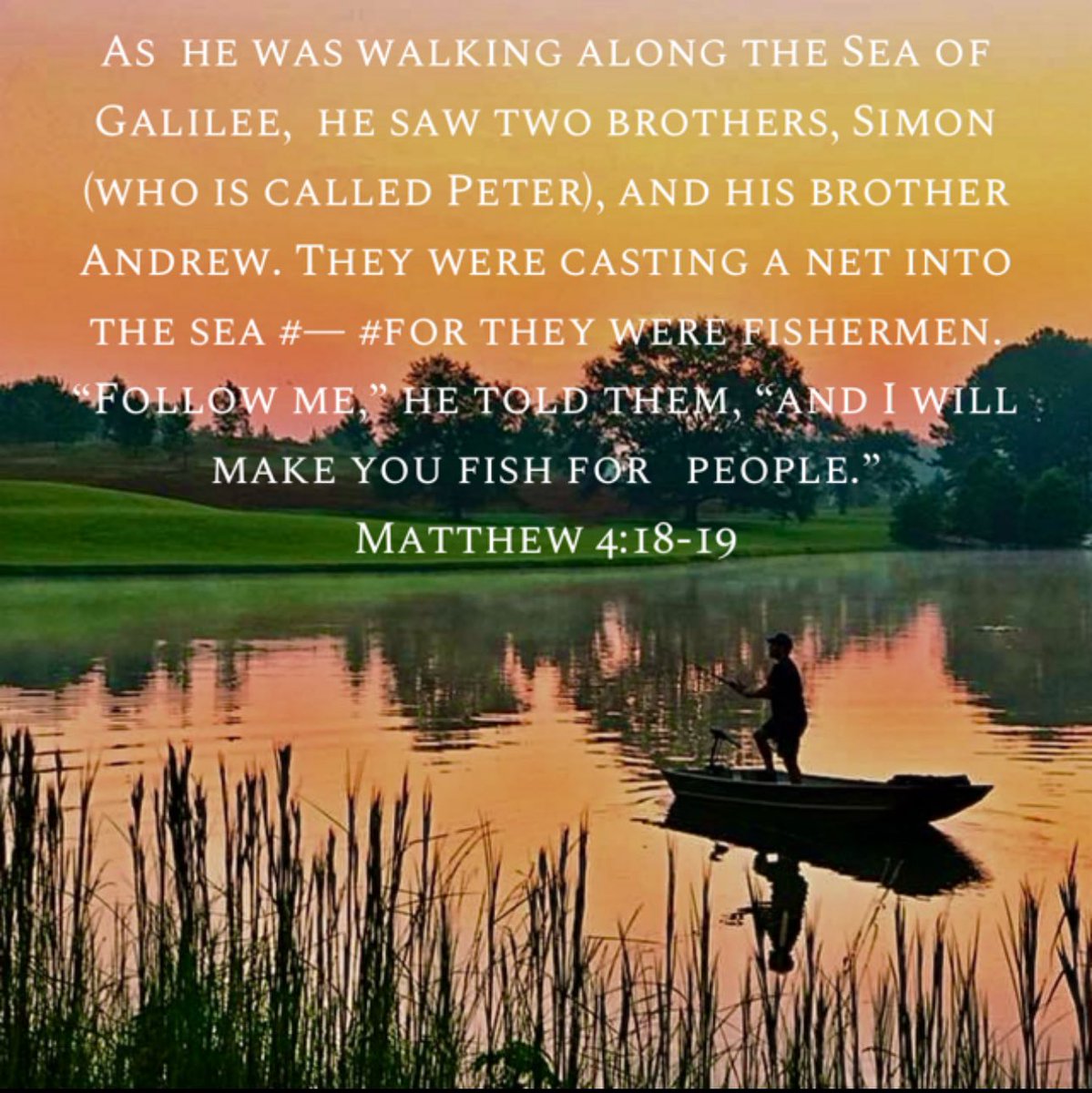 Hmmm, if Jesus, walked up to the 17th tee box and said, "come, follow me" would I drop my clubs and follow?