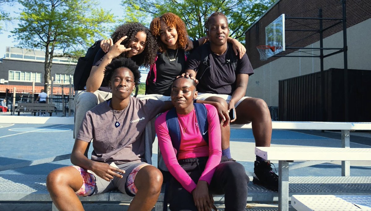 .<a href="/WNBA/">WNBA</a>’s Line ’Em Up is changing the game. The iconic Orange 3-point line is hitting parks across the U.S., turning courts into symbols of inclusion and visibility. 🏀 Learn more 👉🏽 lineemup.wnba.com/#a-new-era