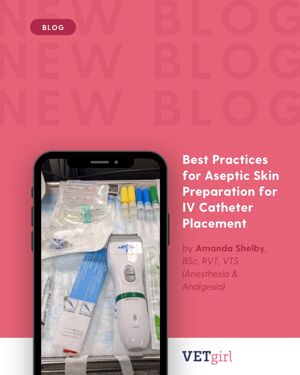 📖 Best Practices for Aseptic Skin Prep Before IV Catheter Placement 🧼💉

🔗 vetgirlontherun.com/best-practices…

#VETgirl #VeterinaryEducation #VetTechSkills #IVCatheterization #AsepticTechnique #VeterinaryNursing #VetMed #VeterinaryCE #DVM
