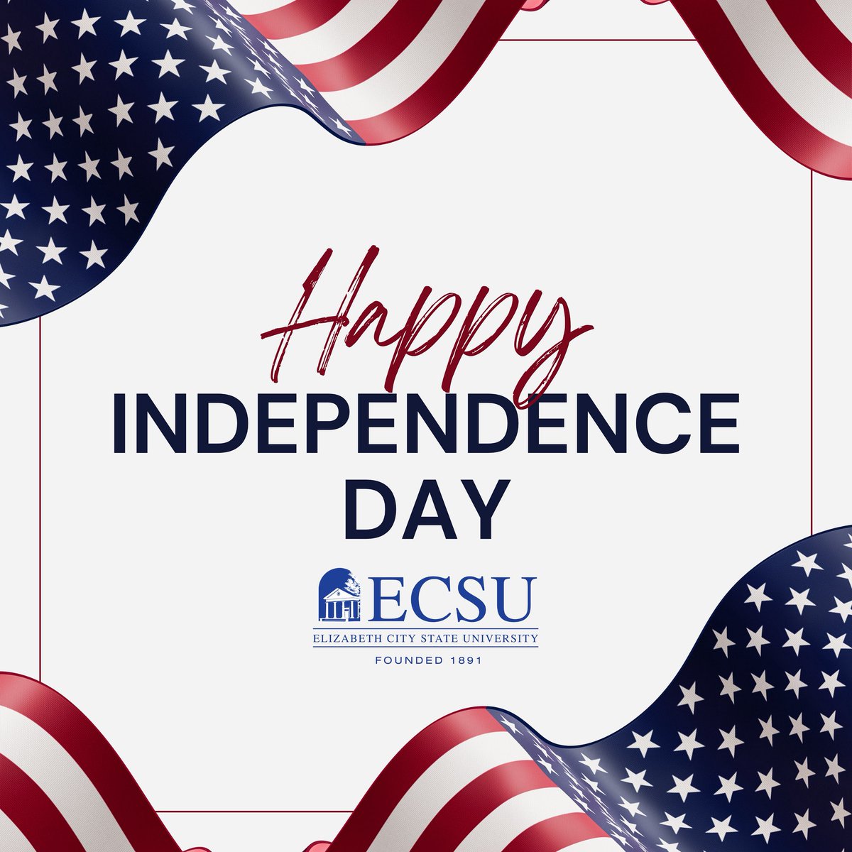 Red, white, and VIKING BLUE! 💙

Wishing you fireworks, freedom, and fun this 4th of July from your ECSU family! 
#4thOfJuly #VikingPride #ECSU