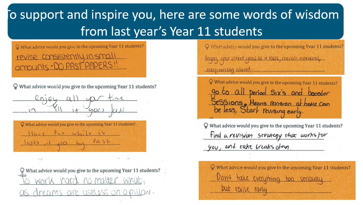 Our new Year 11s, we’ve got your back! 💪📚
As you begin your final year, remember support and advice are always here for you — from revision tips to wellbeing check-ins. Let’s make this your best year yet! #Year11Support
