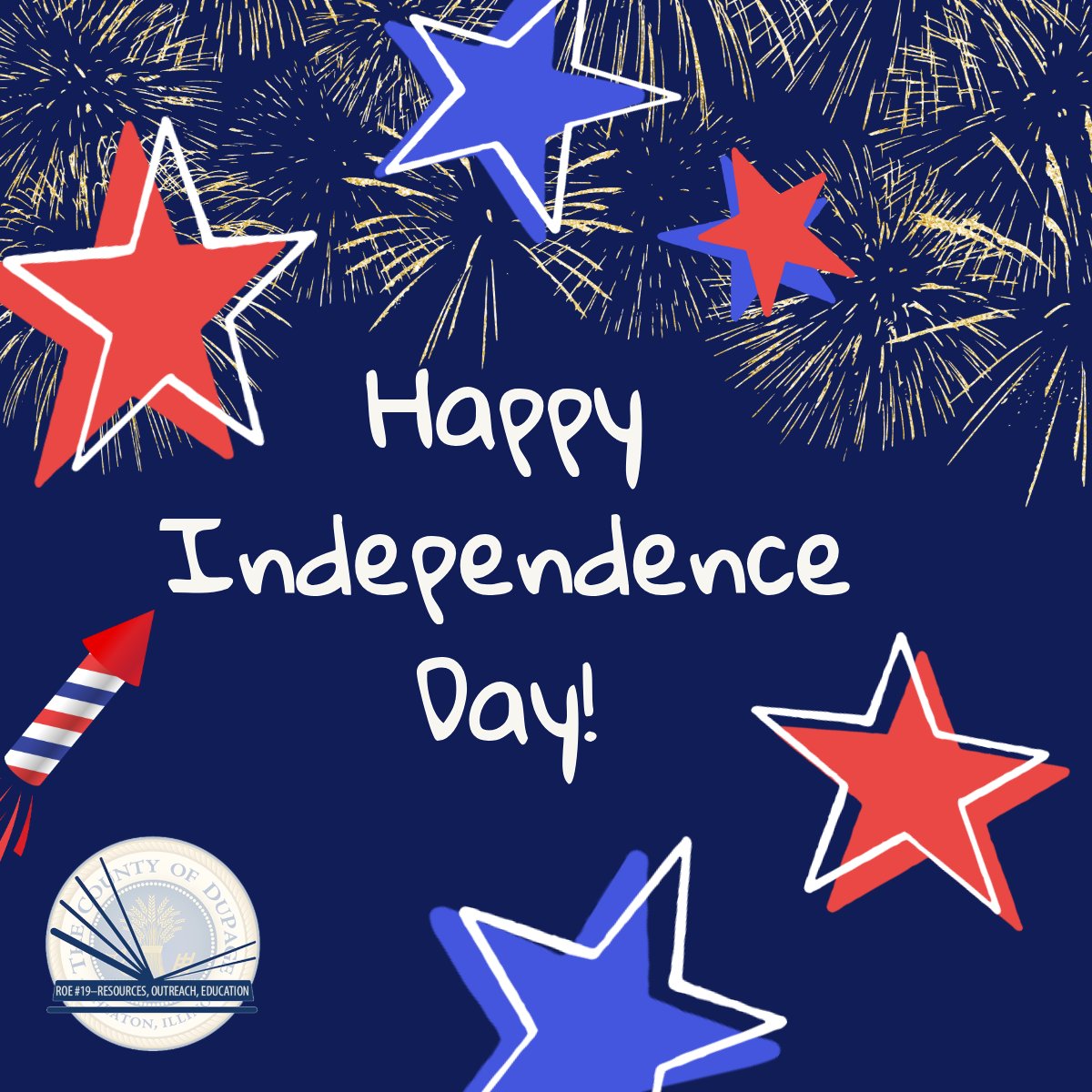 🇺🇸 Today we celebrate not only America's independence but also the role of education in keeping Democracy strong. We honor DuPage educators b/c we believe every lesson in history, civics, &amp; critical thinking helps build a more perfect union. #wethepeople
#EducationMatters