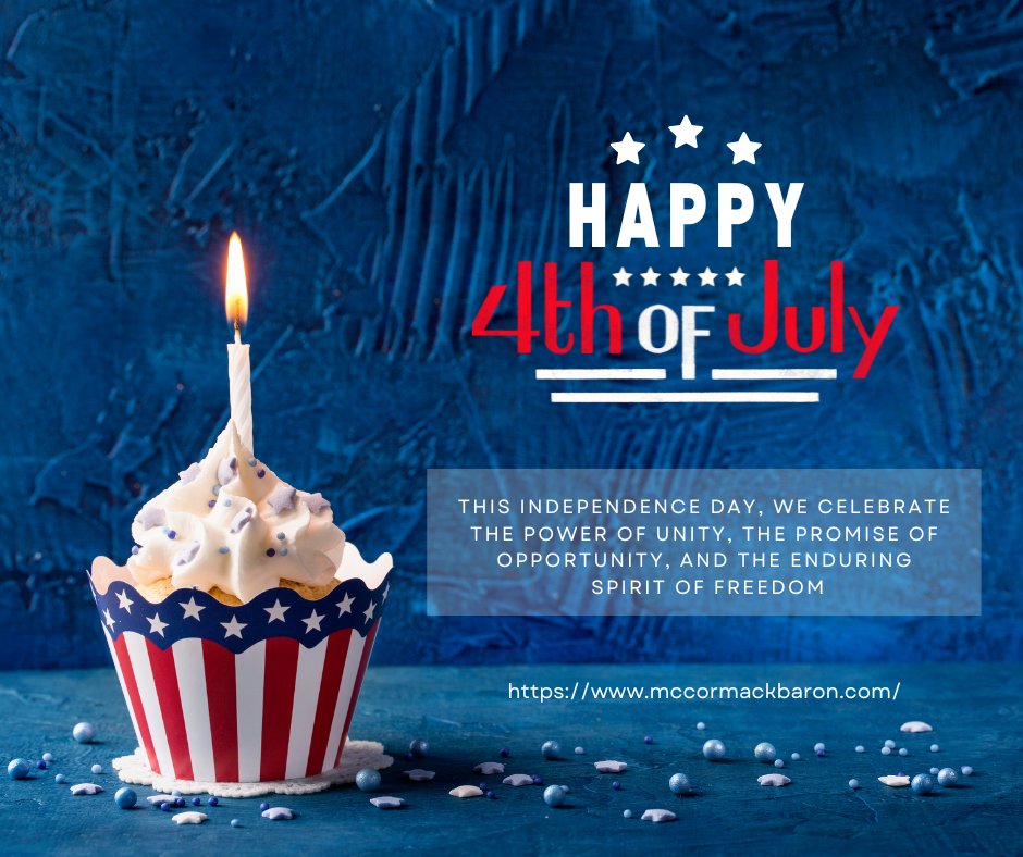 This Independence Day, we celebrate the power of unity, the promise of opportunity, and the enduring spirit of freedom.

Wishing you a safe and meaningful holiday from all of us at McCormack Baron.
.
.
.
#MBStrong #4thOfJuly #BuildingCommunity #IndependenceDay