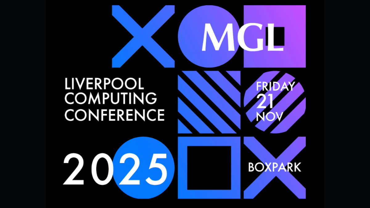 MGLWorldNews's tweet image. 📢 Our annual Liverpool Computing Conference is back for 2025 📢
🗓️ Friday 21st November 2025
📍 BOXPARK Liverpool
🎫 Sign up for your free ticket here - eventbrite.co.uk/e/mgl-liverpoo…
#MGLLivConf25 #Liverpool #Computing