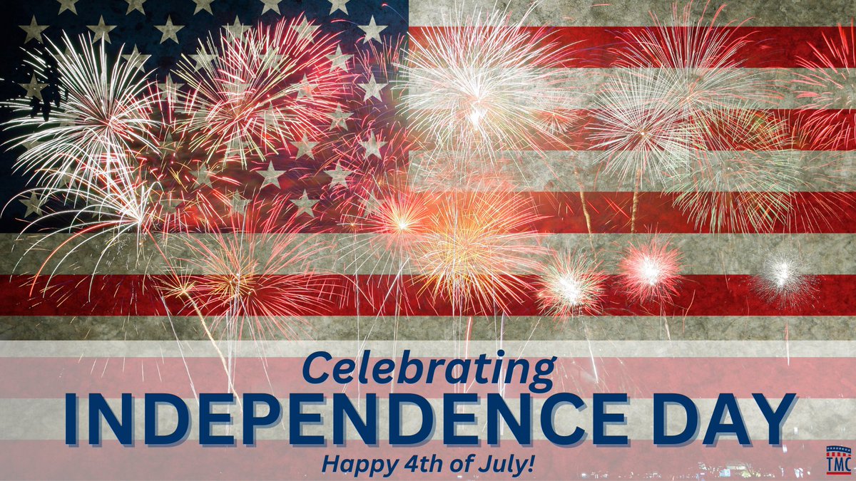 Happy 4th of July! 🇺🇸🇺🇸🇺🇸

Today, we celebrate 249 years of our independence and honor all those who have served and sacrificed to preserve our freedom.

Here's wishing everyone a safe and festive Independence Day!
 
#IndependenceDay #4thofJuly #Happy4th #USA
