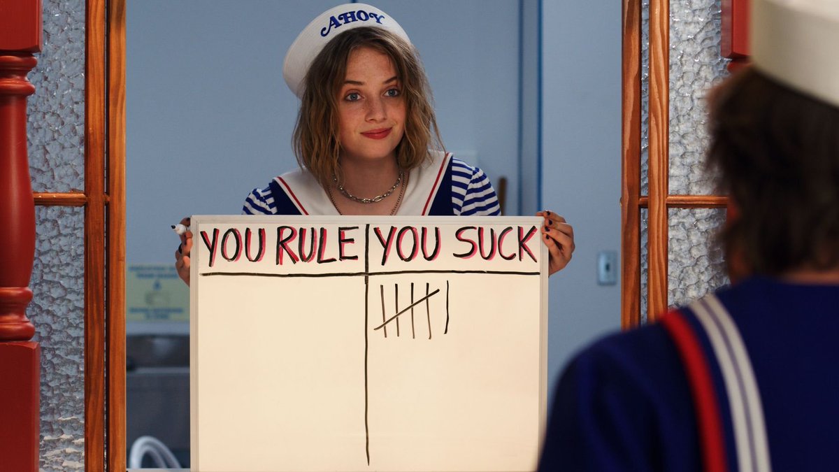 smalltownrobin's tweet image. We&apos;ve had Maya Hawke as Robin Buckley for 6 years 🥹