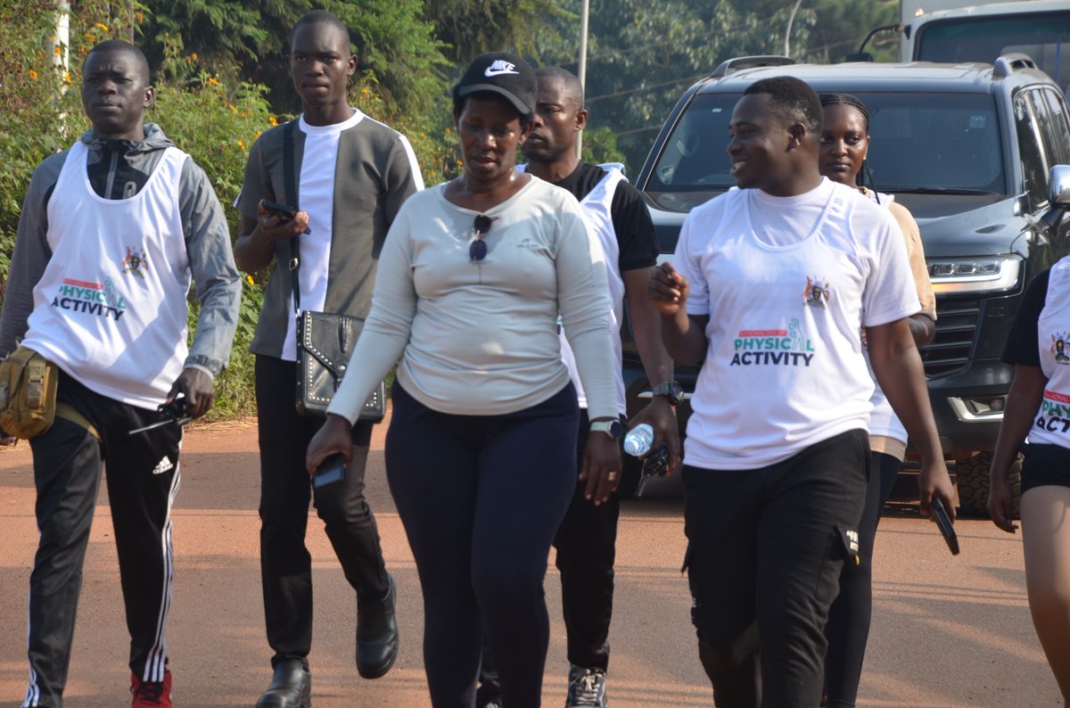 Kamara Daniel (@nutritionistkd) on Twitter photo Sweat Sweat until you wet...
Nutrition is 75% and Exercise 25%
Happily doing the exercise with <a href="/DianaAtwine/">Dr. Diana Atwine</a> of the <a href="/MinofHealthUG/">Ministry of Health- Uganda</a> .
Together we can beat #NCDs.
<a href="/ainbyoo/">Ainebyoona Emmanuel</a> <a href="/WHOUganda/">WHO Uganda</a> <a href="/Kwesiga_Emma/">KWESIGA EMMANUEL 🇺🇬</a> <a href="/DepaulLubega/">Lubega Martin Depaul</a> <a href="/hilary_559/">Masego★🌐</a> <a href="/guguddetvuganda/">Gugudde TV Uganda</a> <a href="/JoyceNalunga/">Dr.Joyce Nalunga Birimumaaso</a> Sweat Sweat until you wet...
Nutrition is 75% and Exercise 25%
Happily doing the exercise with <a href="/DianaAtwine/">Dr. Diana Atwine</a> of the <a href="/MinofHealthUG/">Ministry of Health- Uganda</a> .
Together we can beat #NCDs.
<a href="/ainbyoo/">Ainebyoona Emmanuel</a> <a href="/WHOUganda/">WHO Uganda</a> <a href="/Kwesiga_Emma/">KWESIGA EMMANUEL 🇺🇬</a> <a href="/DepaulLubega/">Lubega Martin Depaul</a> <a href="/hilary_559/">Masego★🌐</a> <a href="/guguddetvuganda/">Gugudde TV Uganda</a> <a href="/JoyceNalunga/">Dr.Joyce Nalunga Birimumaaso</a>