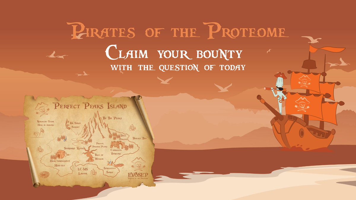 EvosepBio's tweet image. Ahoy, proteomics adventurers — it’s quiz time!
There’s a big bounty out for correct answers to our 12 days of summer quiz.
Take me to today’s question: evosep.com/12-days-of-sum…
#TeamMassSpec #proteomics #LCMS #12DaysOfSummer