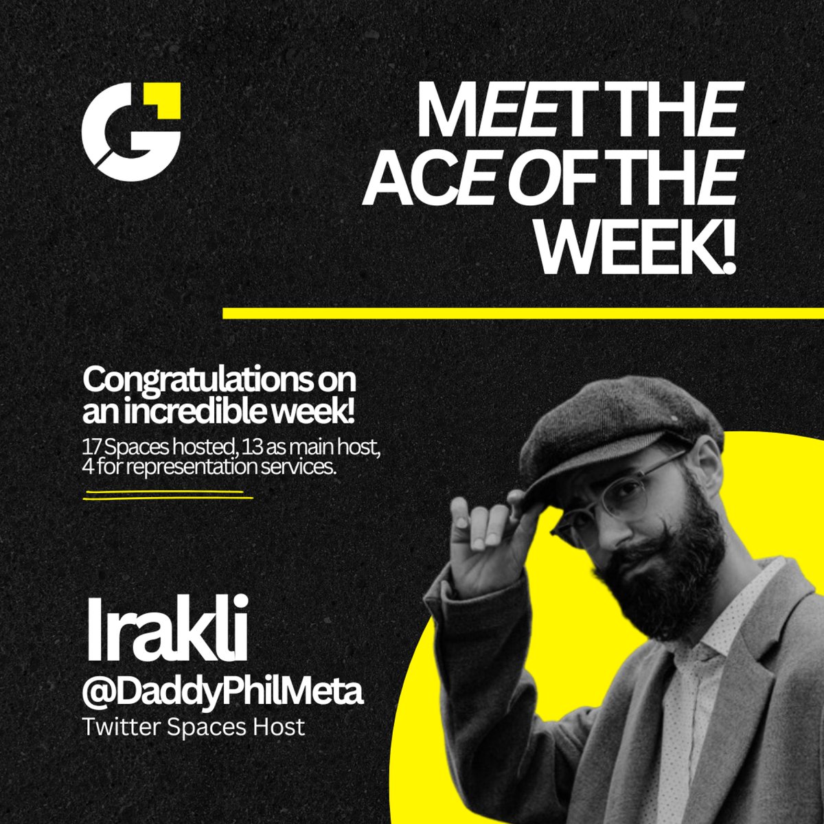 Growthy_Web3's tweet image. Growthy Team Highlight 🔦
Introducing our incredible Spaces host @DaddyPhilMeta.
- Last week he hosted 17 Spaces
- 13 as the main host
- 4 for representation services
- Overwhelmingly positive feedback from the community
- Over 30,000 overall listeners!
X Spaces are a powerful…