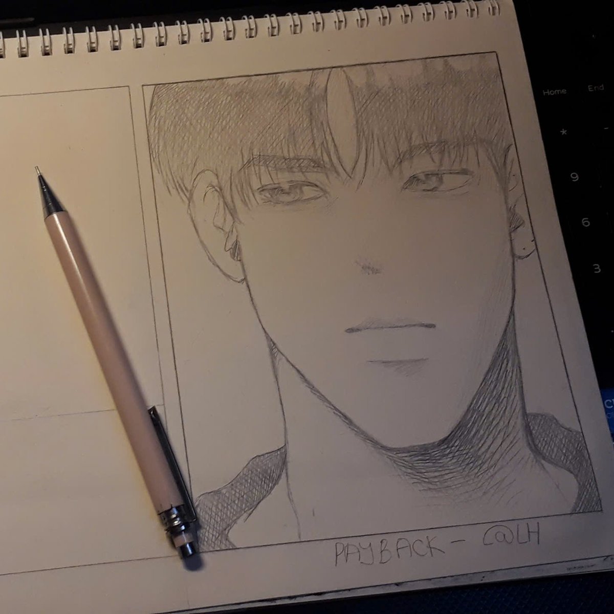 linh_hoangbao's tweet image. #ํ์ด๋ฐฑ #Payback #LeeYoohan #BLmanhwa #Fanart #drawingpractice