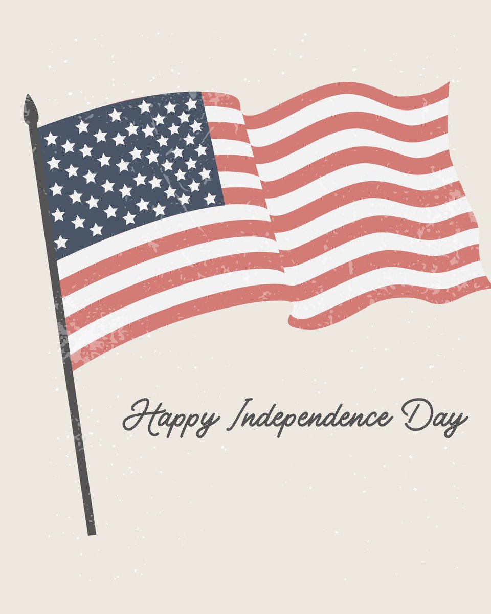 Wishing all of my American friends, family, colleagues, and neighbors a happy Fourth of July. 🇺🇸