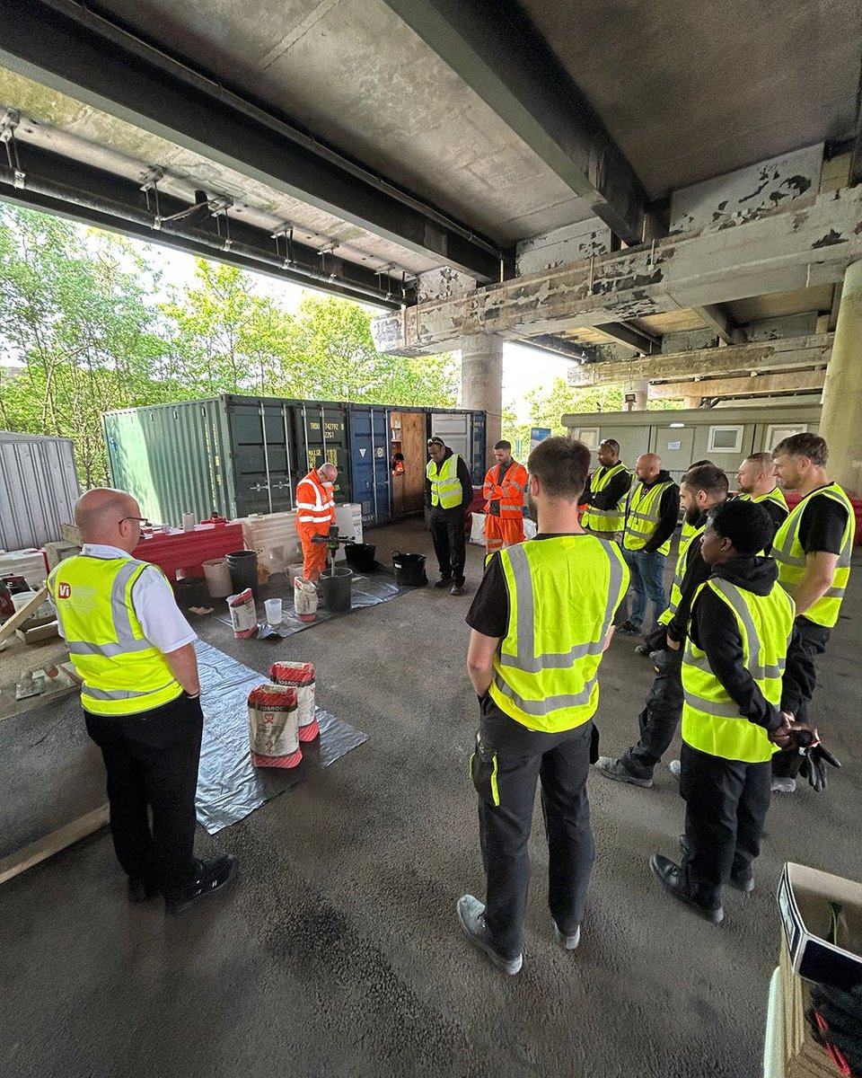 Fosroc UK (@fosrocuk) on Twitter photo A few weeks ago, Kyle Newman & Ryan Harper, in collaboration with <a href="/CRL_Limited/">Concrete Repairs Ltd</a> at their Oldbury site, hosted 9 participants from the Building Heroes programme 👷♂️🇬🇧
The session explored careers in concrete repair, featuring practical demos using Fosroc products and hands-on A few weeks ago, Kyle Newman & Ryan Harper, in collaboration with <a href="/CRL_Limited/">Concrete Repairs Ltd</a> at their Oldbury site, hosted 9 participants from the Building Heroes programme 👷♂️🇬🇧
The session explored careers in concrete repair, featuring practical demos using Fosroc products and hands-on