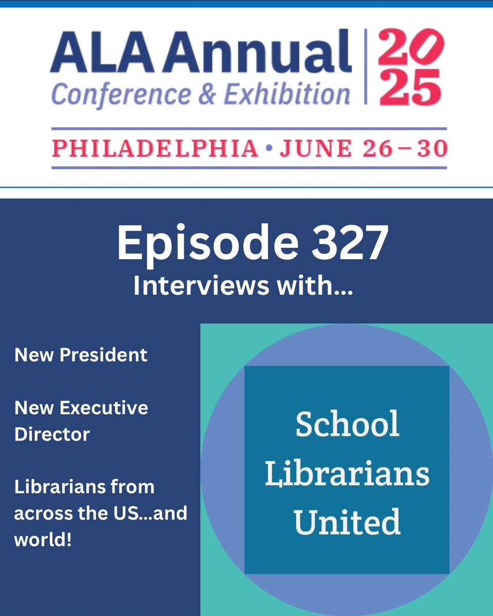 LMS_United's tweet image. Don’t miss this #ALAAC25 #episode! Special offer from @JrLibraryGuild apple.co/4lBoHQt @ALALibrary