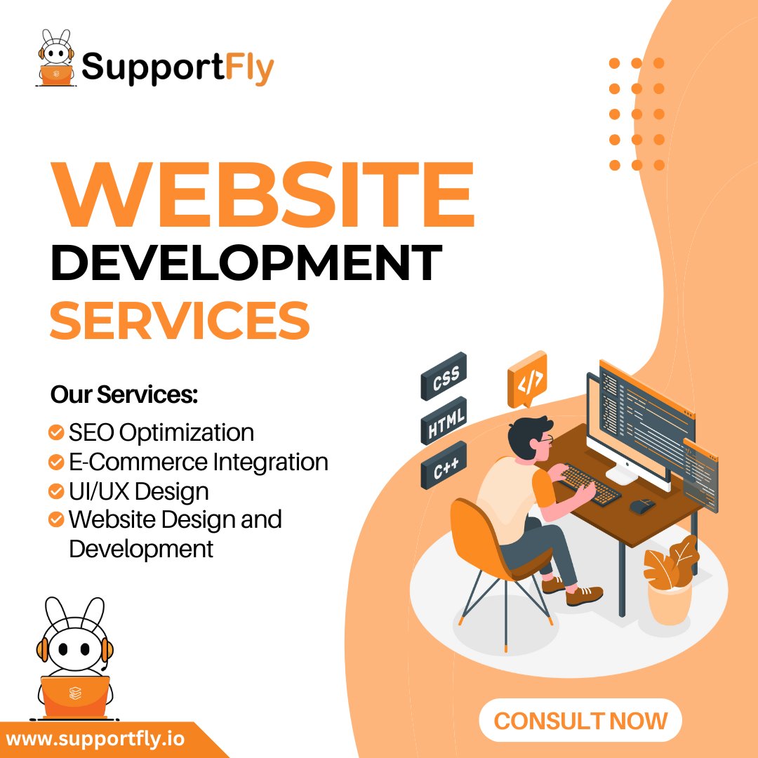 SupportflyIT's tweet image. 🚀 Level Up Your Online Presence!
Looking to create a stunning website that converts? Our expert team at SupportFly delivers SEO-optimized, e-commerce-ready, and beautifully designed websites tailored to your business goals. 🌐✨
Let’s build your digital success together