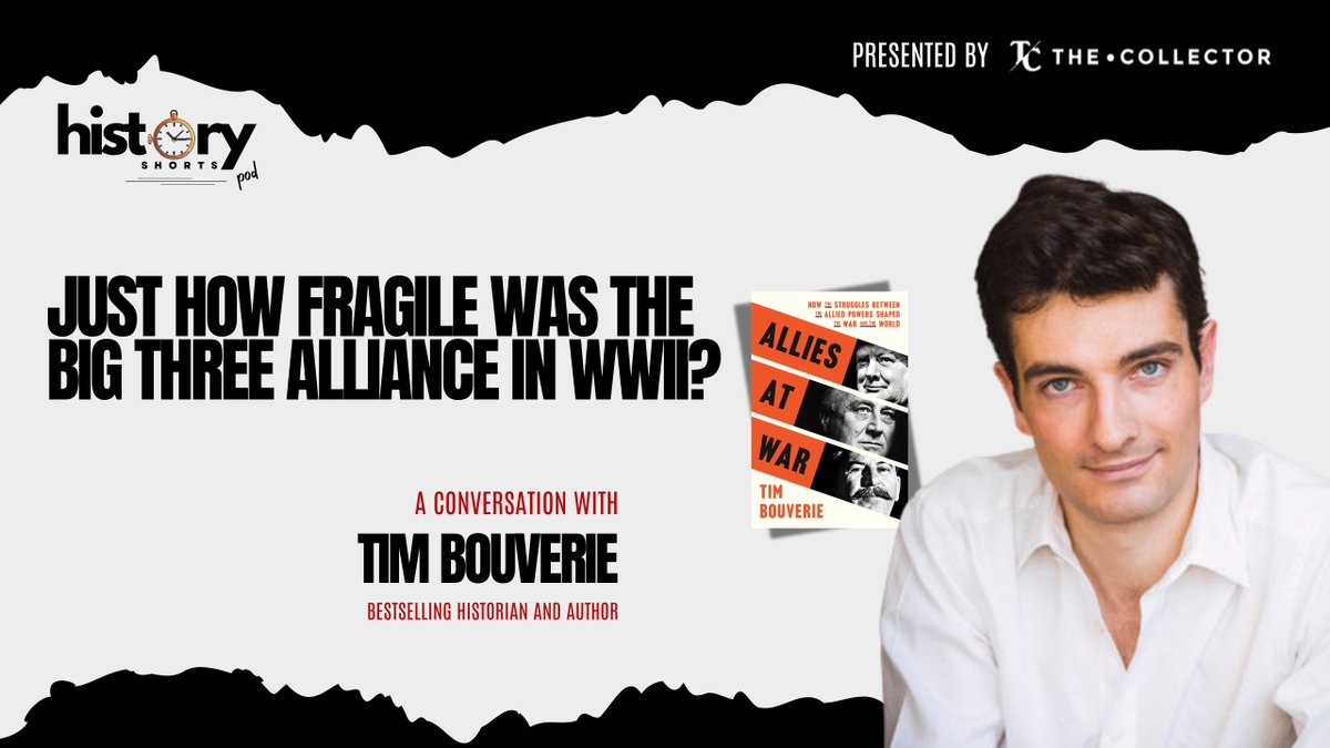 _HistoryShorts's tweet image. This week, we speak with the amazing @TimPBouverie about the fragile alliance that held just long enough to win World War II.
LISTEN: directory.libsyn.com/episode/index/…
BUY TIM'S BOOK: amazon.com/Books-Tim-Bouv…
#SecondWorldWar #History #podcast