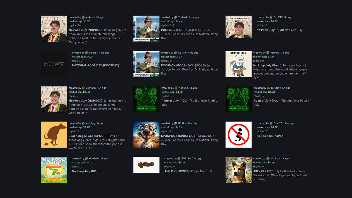 natesonchain's tweet image. No Poop July - Thesis
I think we are SUPER early to this trend and a multi-million dollar coin.
No Poop July is a series by a TikTok/IG/YT creator OkCron with 6.4M+ followers. Each July he pretends to go the whole month without pooping. And the videos get millions of views.
I…