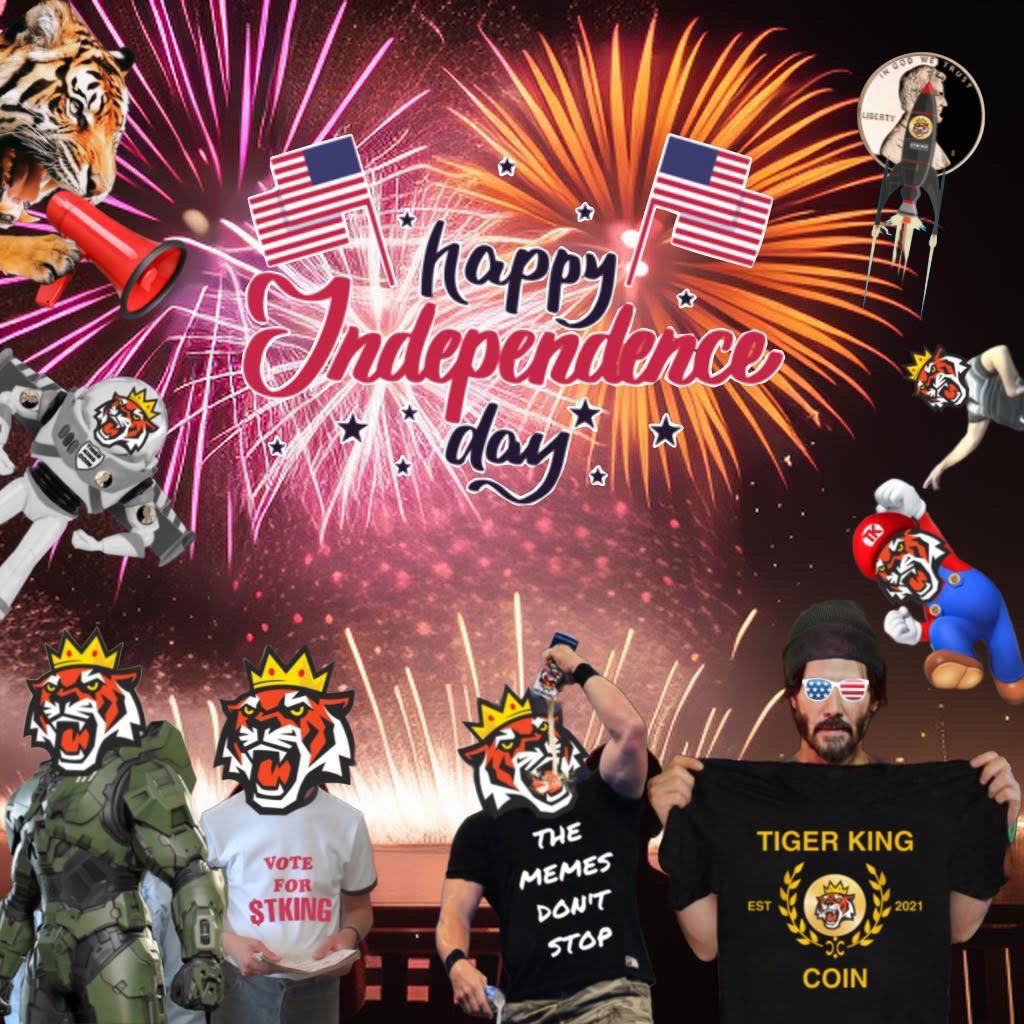 $TKING Community (@tking_community) on Twitter photo Happy Independence Day, USA ๐บ๐ธ ๐๐
#TKING2aPenny Happy Independence Day, USA ๐บ๐ธ ๐๐
#TKING2aPenny