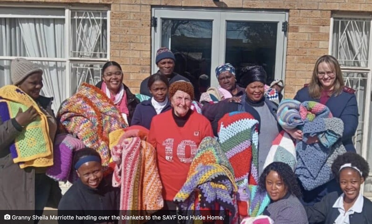 67 Blankets for Nelson Mandela Day.
AROUND 46 BLANKETS WERE HANDED OUT TO THE RESIDENTS OF SAVF ONS HULDE HOME.
Full article below.
citizen.co.za/potchefstroom-… 
Thank you to the <a href="/Potch_Herald/">Potchefstroom Herald</a> for your AMAZING blanket coverage.

#67Blankets #SharingtheWarmth #Carolyn_Steyn