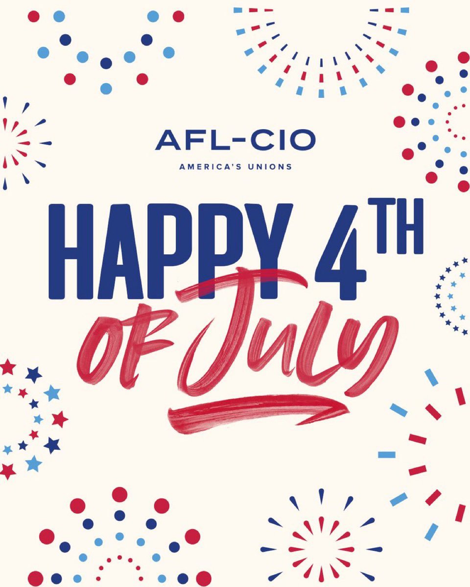 Happy Independence Day! We hope workers across the Commonwealth can enjoyed a safe, relaxing day with friends and family.

Special thanks to all who are working today to make the holiday experience possible for everyone else. #4thofJuly