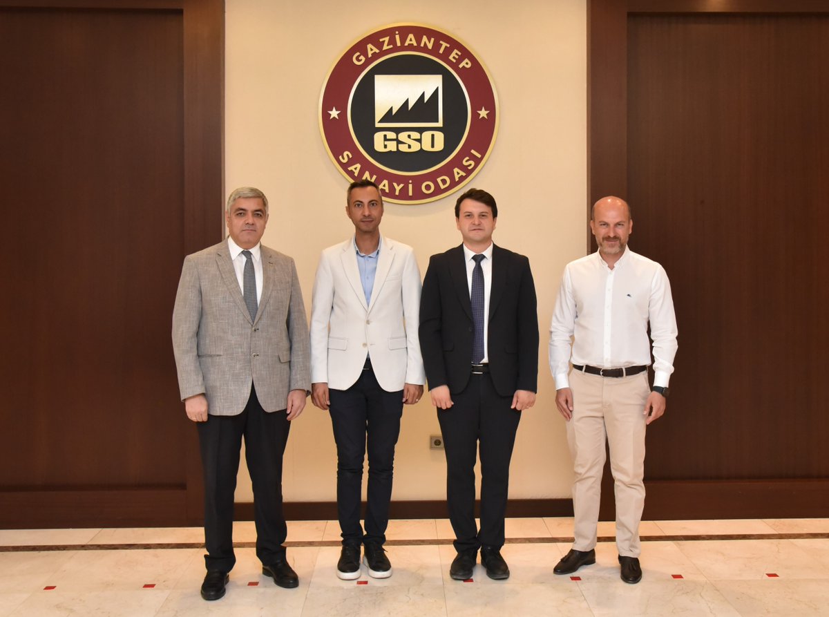 ◾️ Gaziantep Üniversitesi (GAÜN) Teknopark Müdürü Mehmet Şirin ve İş Geliştirme Uzmanı Bünyamin Kahraman, Odamızı ziyaret ederek Yönetim Kurulu Üyemiz Bora Tezel ve Genel Sekreterimiz Yusuf İzzettin İymen ile bir araya geldi.

◾️ Ziyarette, teknoloji ve sanayi alanındaki iş
