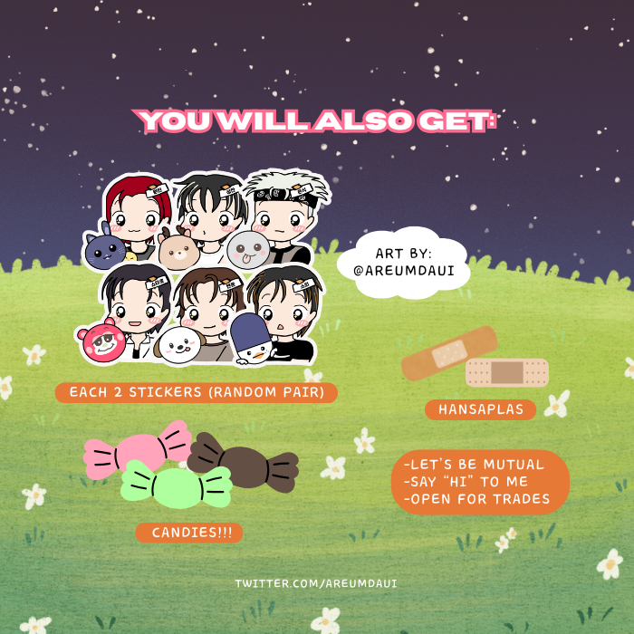 cwiisai's tweet photo. ⋆ ─ To: BRIIZE who's going to 'BNB (Bukan Nobar Biasa)'!!

haii, aku akan bawa freebies ini untuk BNB nanti 🧡 jumlahnya tidak banyak, tinggal colek aku saja!

kalau mau berteman/mutualan boleh bgtt, dm kalau mau trade ya 🥰🫶🏻

see you and let's have fun tgt later!! <3 https://t.co/t8ORwpRFh5