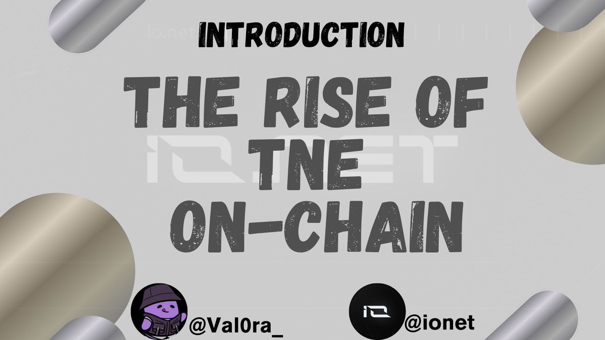 Val0ra_'s tweet photo. 🎗️What Exactly Is TNE On-Chain?
TNE On-Chain is @ionet  most important upgrade so far. It shifts all financial activity that is, job bookings, payments, refunds, and even $IO token repurchases onto the Solana blockchain.
That means anyone can track the real revenue being generated on the network in real time. No guessing, no pitch decks, no centralized dashboards hidden behind teams anymore (heard most of y'all were raising complaints about this before🙄). You now have a live, immutable ledger of everything flowing through the system which is verified by code, not promises.

In a Web3 world full of hype, TNE On-Chain brings receipts - such a hard data to follow.

🎗️Why It Matters: On-Chain > Off-Chain
Most networks say they’re decentralized but run finance like Web2 which is most times, off-chain payments, closed data and various backend dashboards. TNE On-Chain was created to flip that.

Here, every customer payment is locked in a smart contract escrow. Jobs only get paid when completed + verified. That’s huge for trust!!. 
Most Interesting innovation and what i love about TNE, is that, every transaction leaves a trace on Solana and this stays visible forever.

Better yet, @ionet  uses 10% of network earnings to buy back $IO tokens, tying real-world revenue to token value. This isn’t theory--it’s active tokenomics driven by actual usage. 
That’s how you build a transparent, sustainable ecosystem from the ground up not series of repeated products (layer 2s)🙃.

🎗️What You Can Actually See With TNE On-Chain
@ionet  didn’t just move money on-chain, it gave us the tools to watch it. The TNE Explorer lets anyone track:

~📈 Total Network Earnings: This is a real-time graph showing cumulative the platform revenue
~📊 Daily Revenue Changes: Bar charts that reflect adoption trends, spikes, or dips
~ 🧾 Transaction Feed: Bookings, payments, refunds, and $IO repurchases--each tied to a timestamp and cluster, with SolanaScan links for full verification.

It’s not fluff or BS. This is an actual on-chain data that gives you live visibility into how the compute economy is growing day by day. Kudos to @ionet team for such an amazing innovative product.

🎗️Why This Sets a New Bar for DePIN & Web3 Infra
TNE On-Chain doesn’t just make Ionet  more transparent--it sets a new benchmark for every other decentralized infra project.

Most DePIN systems still rely on vague stats, backend GUIs, and unverifiable earnings. But Ionet now offers:
✔️ Verifiable revenue
✔️ Trustless payments
✔️ Public token buybacks
✔️ Cluster-level accountability

Your every dollar is tracked. Every cluster earns based on proof of compute. Every buyer knows what they’re paying for. you live visibility into how the compute economy is growing day by day.

This is what it looks like when infra becomes code, not conversation. Track it now → https://t.co/hbLWTn7U1y

If you found this interesting, do well to follow their handle: @ionet and start exploring too.
Also give this post a like and retweet too!!
Thank you💜