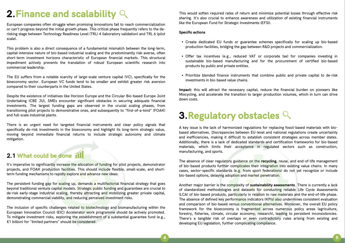 AmbianceEu's tweet photo. The European Commission called for a public consultation on solutions for a #Circular and #ClimateNeutral economy, boosting the EU’s prosperity and competitiveness within planetary boundaries, and the #BIOMATTERS Cluster delivered.🌱 

Read more in the position paper crafted by @VITALHEProject, @BioUptake, New Wave, @waste2biocomp, @HEUGreenLoop and AMBIANCE! 🤝

#HorizonEurope #Sustainability #BIOMATTERSCluster #Collaboration #Innovation