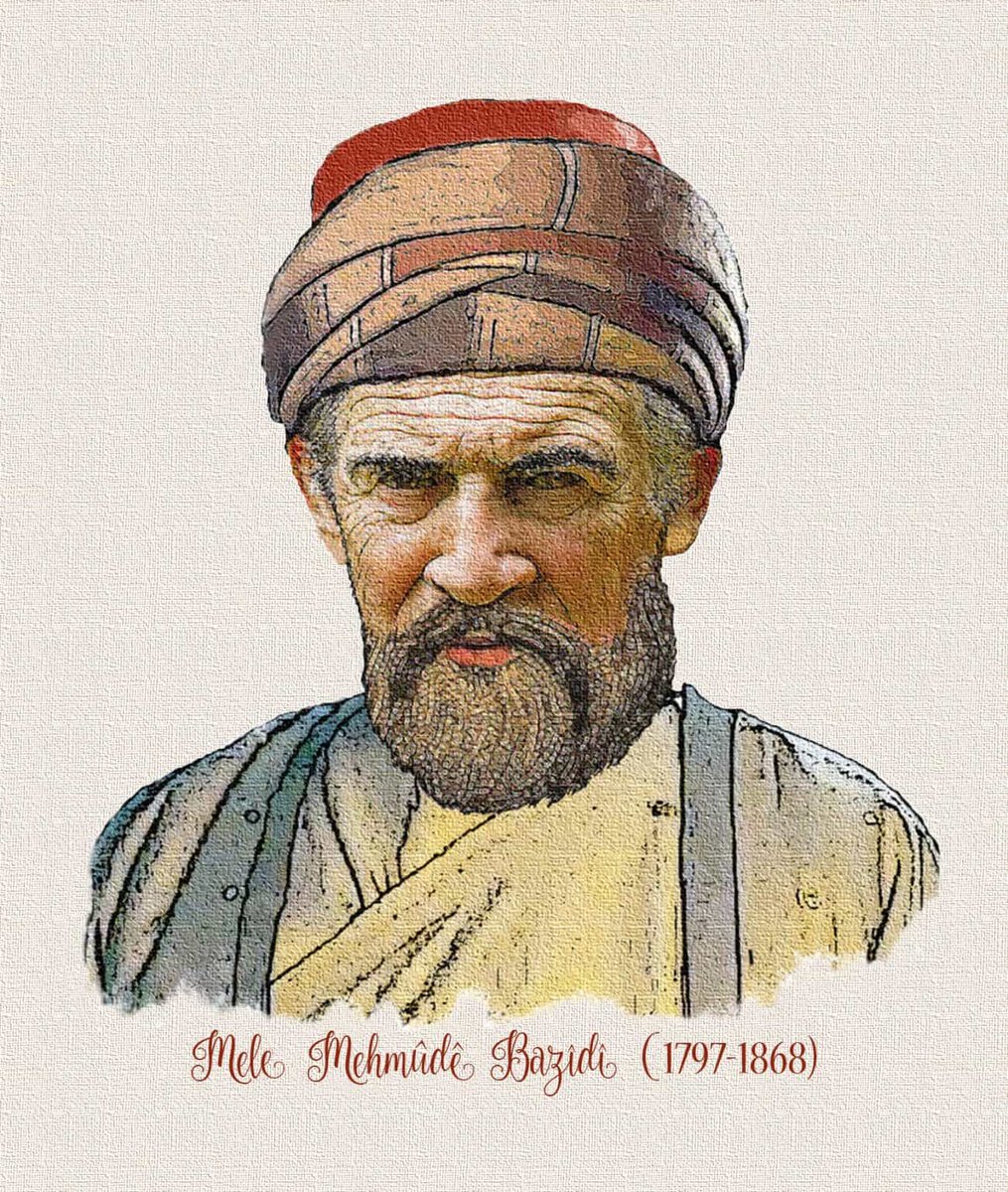 RAlakom's tweet photo. Ronakbîr, nivîskar û wênesazê ji Erzeromê Recep Maraşli berî 3 salan nivîsek li ser Mele Mehmûdê Bazîdî ligel îlustrasyoneke xwe ya gelek xweşik weşandibû (Dilop, nr 24/2022). Heman salê jî wergera kurdî ya Şerefnameyê ku Bazîdî li Erzeromê amade kiribû li Berlînê hat weşandin. https://t.co/XMXf9JpStN