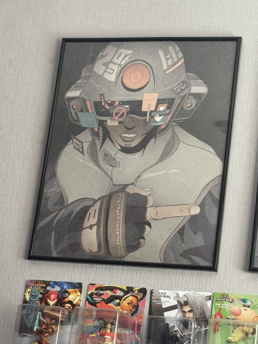 sbdesignworks's tweet image. Found some throwback @1SLES prints the other day so thought I might as well get some frames for them! If only I had the wall space for the rest of his stuff ha! 😅💪🏾