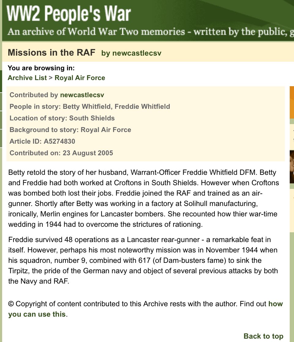 WASNAPPER's tweet image. Fred’s grave is in Harton Cemetery. I’m told in later life, his little treat every Saturday was a couple of pints in the club &amp;amp; a Chinese takeaway. I’ve just read his book again, it’s only 60 pages, yet epitomises what these old fellas were made of. Thank  you Fred #lestweforget