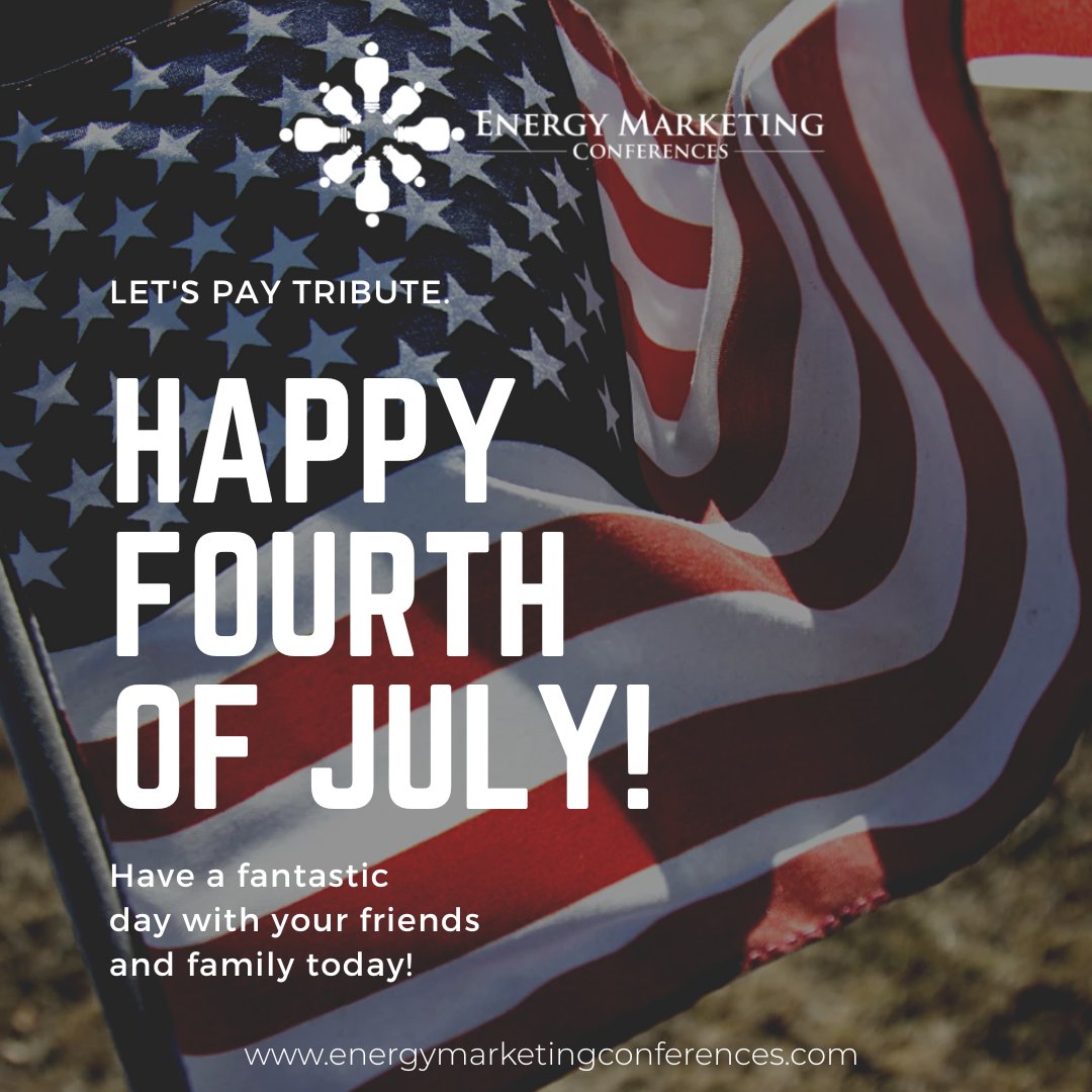 🇺🇸 Happy 4th of July from the EMC Community! 🇺🇸

Celebrating independence &amp; innovation in competitive energy! Thanks to all our attendees, speakers, sponsors &amp; exhibitors for making our community exceptional.

🗓️ EMC24 | Oct 27-28 | Washington, DC
#EMC2024 #July4th