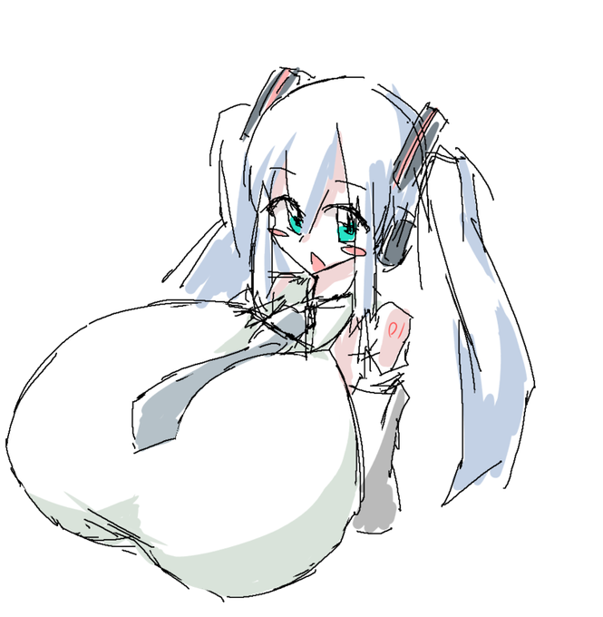 デカ乳ミクは健康に良い 